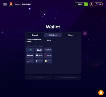 cosmic-slot-casino-cashout-methods-available-review