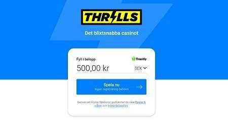 Thrill's payment method