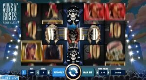 Guns n Roses-slot machine from NetEnt