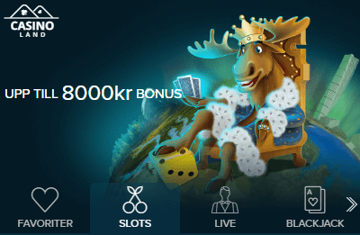 CasinoLand welcome bonuses