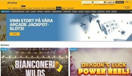 Betfair slot machines