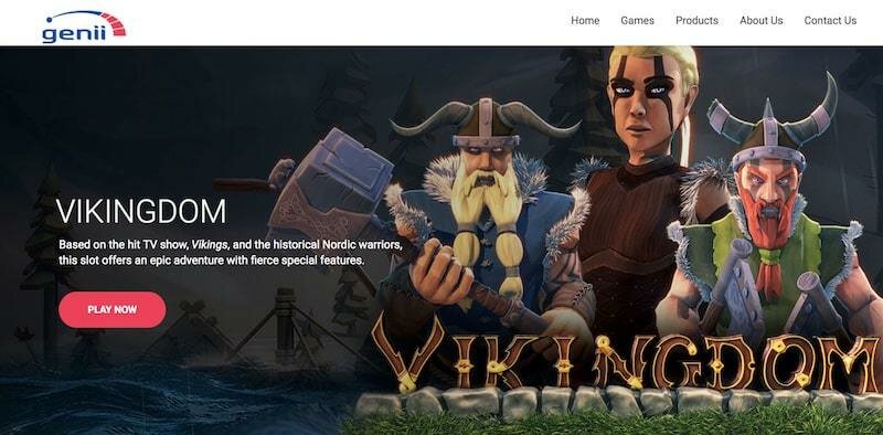 Vikingdom casino games from Genii game developers