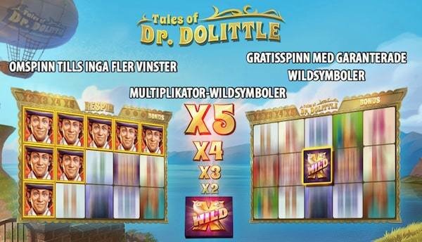 Dr Dolittle casino games