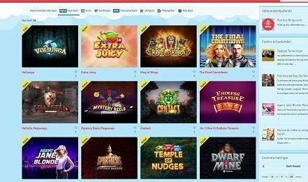 Bingo.com online casino games