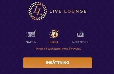 LiveLounge casino-easy deposits