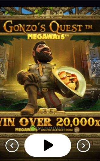 Play Gonzos Megaways for free