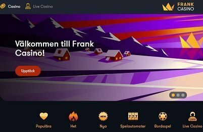 Frankcasino website