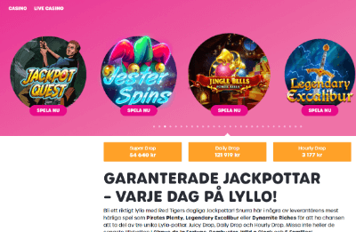 Lyllo casino jackpots