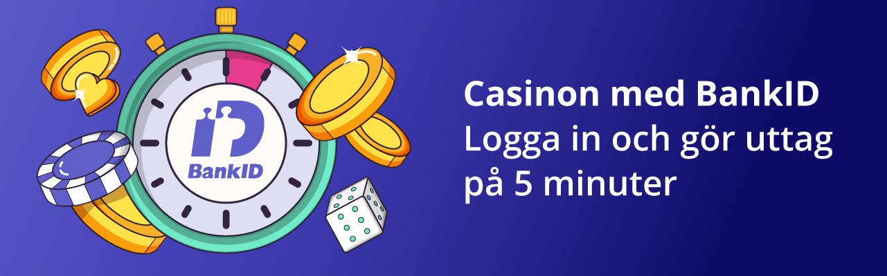 Log in to casinos with BankID and get fast withdrawals in 5 minutes