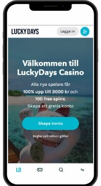 luckydays mobile casino