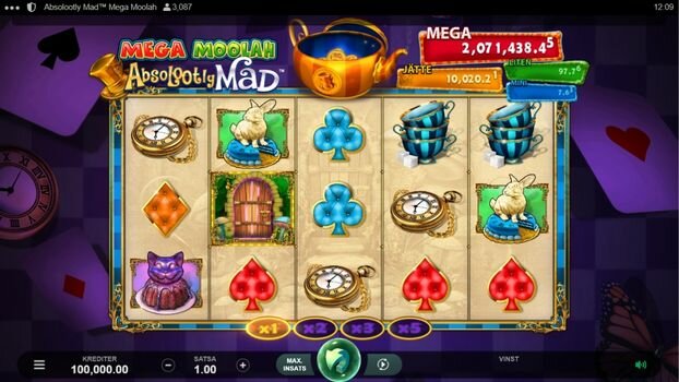 Mega Moolah mad casino games