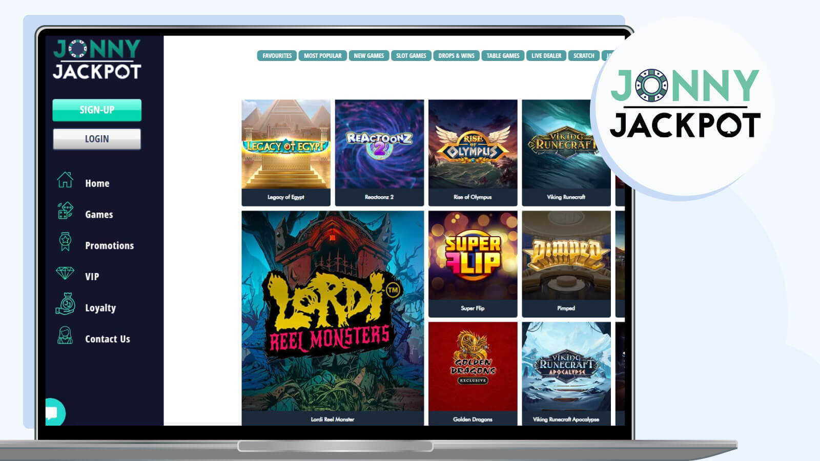 playfina-Casino-preview-game-lobby