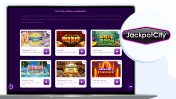 Jackpot City Casino slot games slection