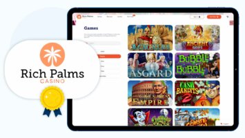 Rich Palms Biggest 300% match bonus casino