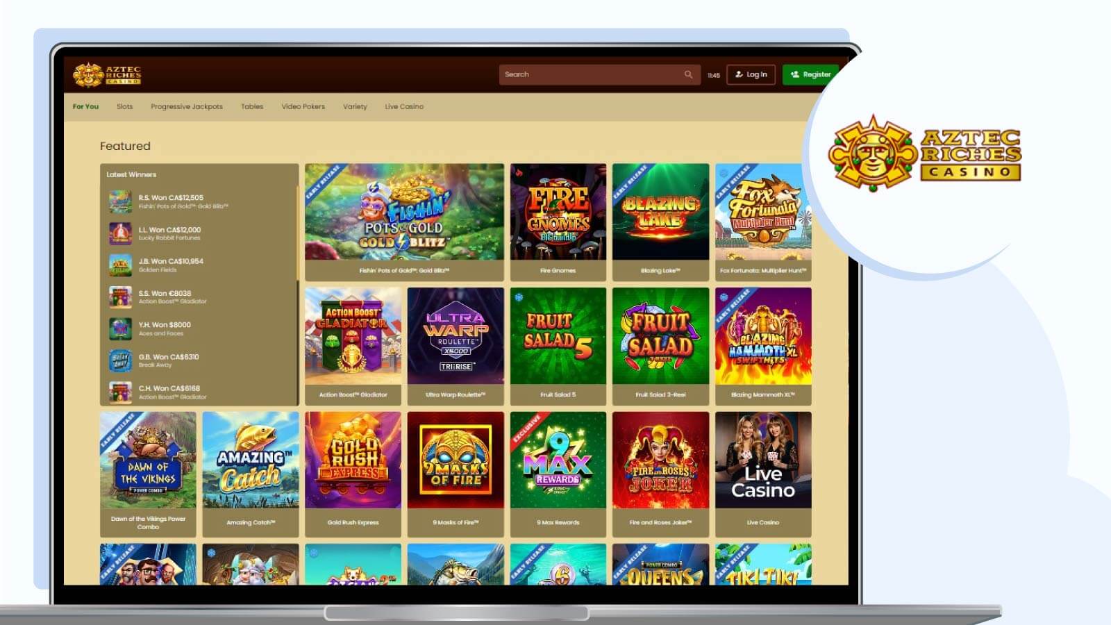 Aztec-Riches-Casino Top-Rated-NZ-Casino