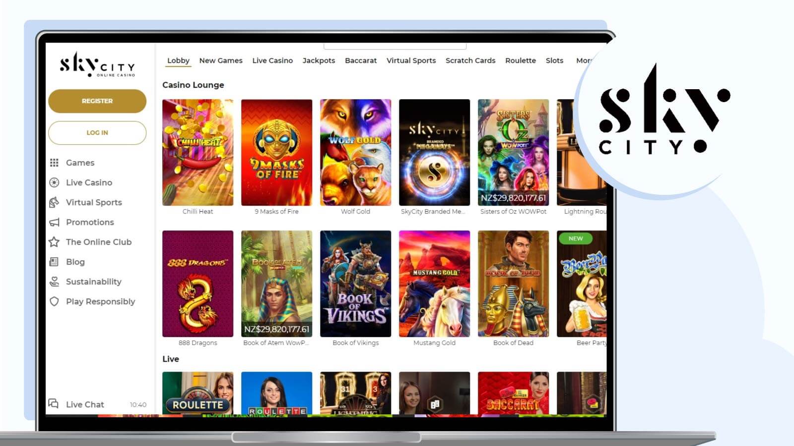 Sky-City Best-Skrill-Casino-NZ