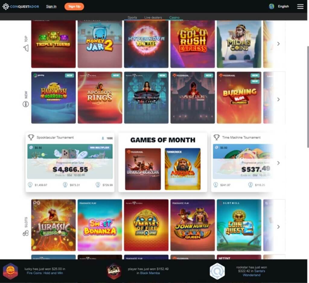 conquestador-casino-pokies-variety-review